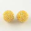 AB-Color Resin Rhinestone Beads RESI-S315-14x16-12-1