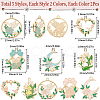SUNNYCLUE 20Pcs 10 Styles Alloy Enamel Pendants FIND-SC0012-31-2