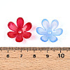 Transparent Plastic Bead Caps KY-N025-01-3