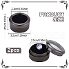 Round Stainless Steel Loose Diamond Storage Boxes CON-WH0095-24B-B-2