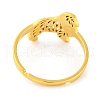 201 Stainless Steel Adjustable Ring for Women RJEW-D082-04A-3