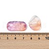 Gradient Color Transparent Glass Beads GLAA-B026-01K-3