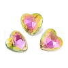 Glass Rhinestone Cabochons RGLA-L029-08B-2