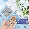 SUNNYCLUE 60Pcs 6 Style Tibetan Style Alloy Pendants FIND-SC0007-29-3