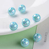 Opaque Acrylic Beads X-MACR-S370-D12mm-A07-6