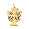 Ion Plating(IP) 201 Stainless Steel Pendants STAS-N103-184G-I-1