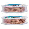 Round Bare Copper Wire for Jewelry Making CWIR-BC0002-16D-2