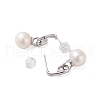 Mother's Day Jewellery 925 Sterling Silver Studs Earring EJEW-H002-03P-2