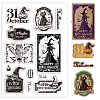 Custom Summer Theme PVC Plastic Clear Stamps DIY-WH0631-0384-1