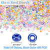 15 Colors Glass Seed Beads SEED-PH0012-07-2
