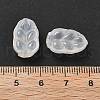 Natural Agate Leaf Pendants G-U025-04-3