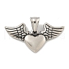 316 Surgical Stainless Steel Pendants STAS-E212-51AS-1