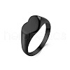 Heart 304 Stainless Steel Finger Rings for Women FS-WGDCCF4-10-2
