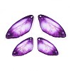 Transparent Epoxy Resin Pendants RESI-T057-31B-2