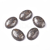 Assembled Synthetic Bronzite and Pyrite Cabochons G-D0006-G01-03-1