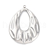 304 Stainless Steel Pendants STAS-P386-04P-B-1