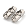 Non-Tarnish 304 Stainless Steel Ball Chain Connectors STAS-Z084-02P-01-2