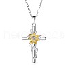 Sterling Silver Pendant Necklaces FS-WG25260-01-2
