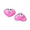 Translucent Resin Cabochons RESI-E039-18-3