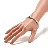 Natural Jadeite Round Beaded Stretch Bracelet BJEW-JB07572-01-3