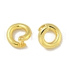 Brass Twister Clasps KK-P284-13G-1