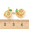 Brass Micro Pave Cubic Zirconia Pendants KK-K369-02G-06-3
