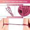 12 Colors Jute Cord OCOR-L039-G-4