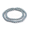 Electroplate Glass Beads Strands EGLA-Q108-10mm-M-2