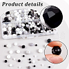   508Pcs 16 Styles Opaque Solid Color Glass Beads Strands EGLA-PH0001-52-4