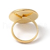 Adjustable 304 Stainless Steel Finger Rings Components STAS-L193-G-18mm-3