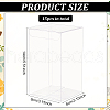 BENECREAT Rectangle Transparent Plastic PVC Box Gift Packaging CON-BC0007-11C-2