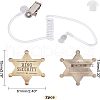 Fingerinspire Ring Security Word Badge AJEW-FG0001-94-2