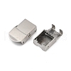 304 Stainless Steel Watch Band Clasps STAS-U055-01C-P-2