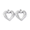 Non-Tarnish 304 Stainless Steel Pendants STAS-P324-26P-1