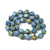 Synthetic Turquoise Beads Strands G-U023-A06-01-3