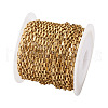PVD Vacuum Plating 304 Stainless Steel Venetain Chains CHS-TA0001-04G-2