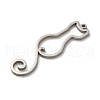 Non-Tarnish 304 Stainless Steel Pendants STAS-O005-09P-2
