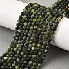 Natural Canadian Jade Beads Strands G-G259-D01-4mm-1
