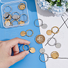 304 Stainless Steel Stethoscope Tag Pendant Decoration HJEW-UN00001-4