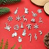 100Pcs 20 Styles Tibetan Style Alloy Pendants FIND-YW0005-44-3