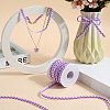 Gorgecraft Two Tone Polyester Wavy Fringe Trim Ribbon OCOR-GF0003-97F-4