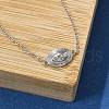 S925 Sterling Silver Link & Charm Bracelets for Women BJEW-K276-01P-3