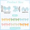 SUNNYCLUE 50Pcs Opaque Acrylic Beads SACR-SC0001-30-2