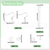Unicraftale DIY Earring Making Finding Kit DIY-UN0005-35-3