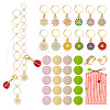 36Pcs Daisy DIY Knitting Tool Sets HJEW-NB00063-1