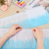 Fingerinspire 2M Two Tone Polyester Tassel Ribbon OCOR-FG0002-37B-3