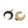 304 Stainless Steel Rhinestone Pendants STAS-L290-44G-2