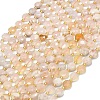 Natural Cherry Blossom Agate Beads Strands G-C116-A64-02-2