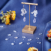 SUNNYCLUE 200pcs 2Strands Glass Beads Strands GLAA-SC0001-57-5