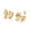 304 Stainless Steel Stud Earrings EJEW-T047-05G-2